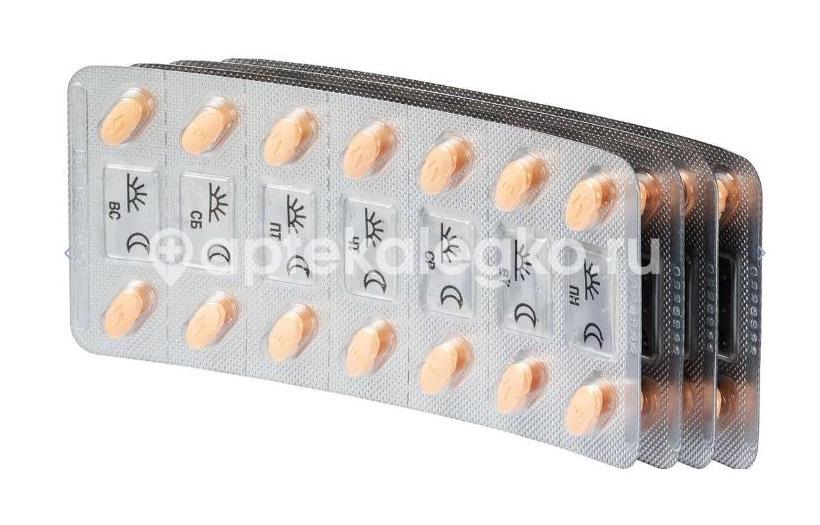 Кораксан 5мг. 56шт. таблетки покрытые пленочной оболочкой - 2