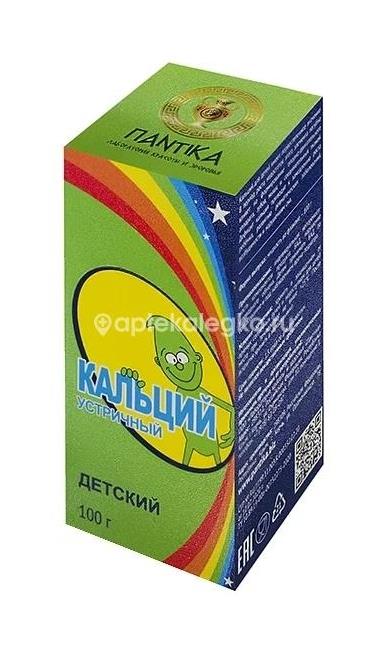 Пантика кальций устричный детск. 100мл. жидк. фл. - 1