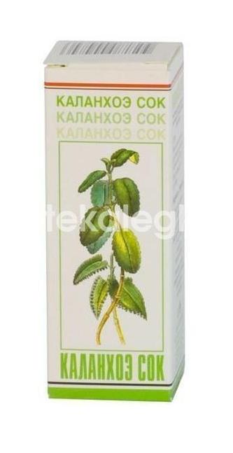 Каланхоэ сок раствор для местного и наружного применения 20мл. флакон - 3