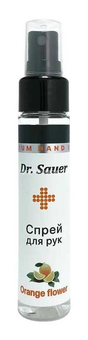 Dr. sauer спрей для рук 60мл. антибактериальный оранж флавер - 1