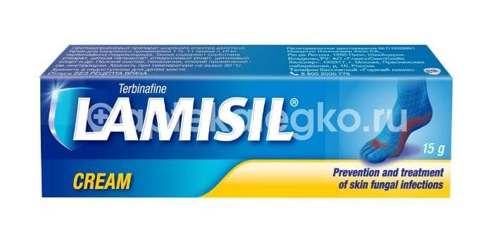 Ламизил 1% 1шт. крем для наружного применения 15г. туба - 3