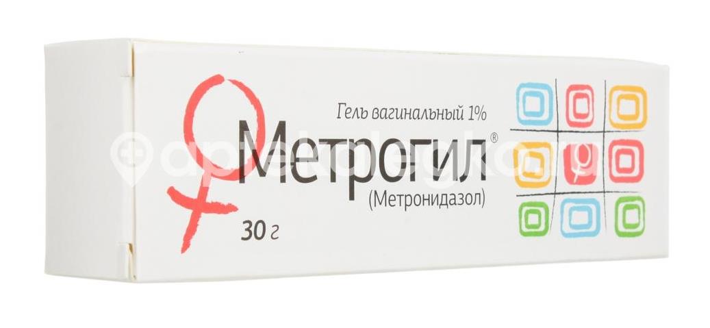Метрогил 1% гель вагинальный 30г. - 6