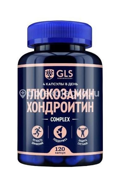 Gls глюкозамин хондроитин 400мг №120 капс. (бад) - 1