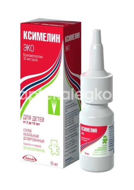 Ксимелин эко 0,05% 1шт. спрей назальный 10мл. флакон - 1