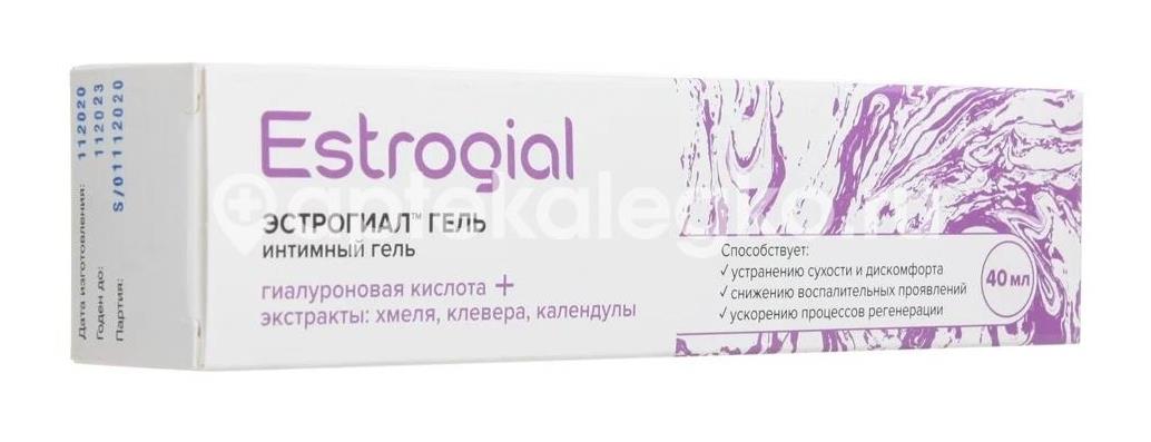 Эстрогиал интимный гель 40мл - 2