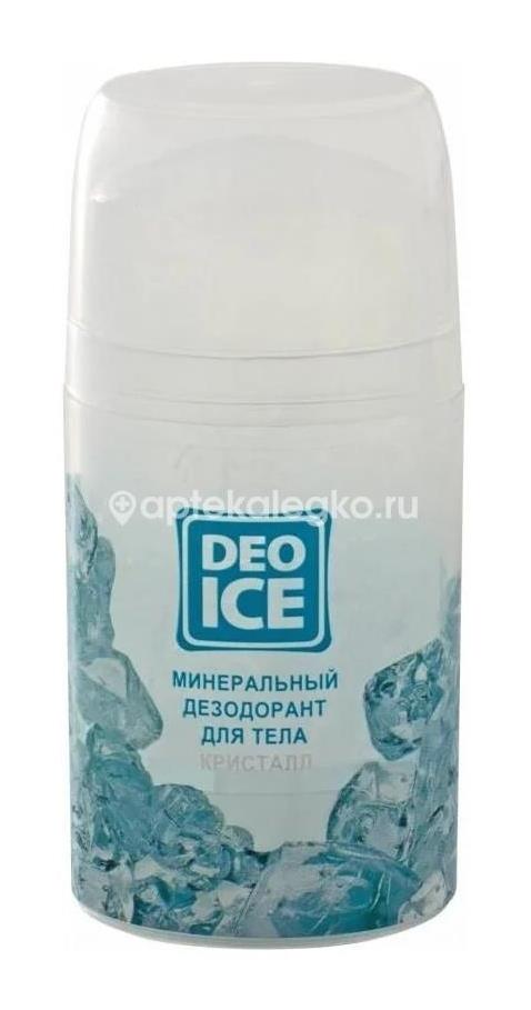 Део айс дезодорант минеральн. кристалл 100мл. [deo ice] - 1