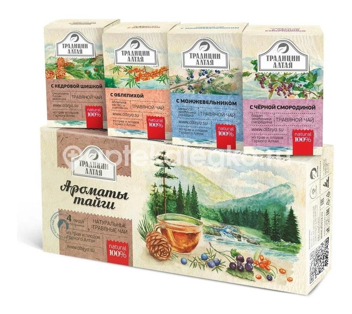 Традиции алтая чай ароматы тайги 50г. №4 - 1