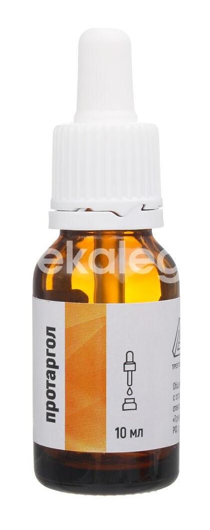 Протаргол 200мг. 1шт. таблетки для приготовления раствора для местного применения флакон - 4