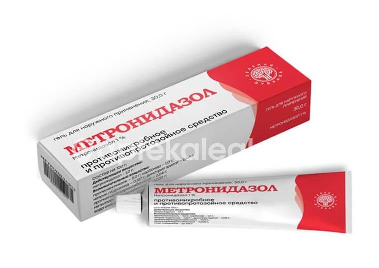 Метронидазол 1% гель для наружного применения 30г. туба - 1