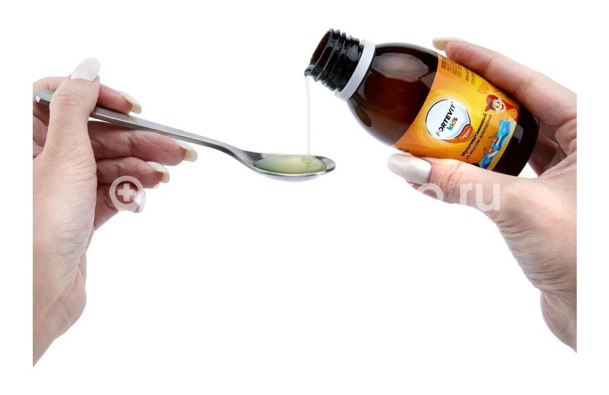 Фортевит кидс мультивитаминный сироп со вкусом апельсина 150мл - 1